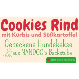 Cookies Rind 200g (gebacken)
