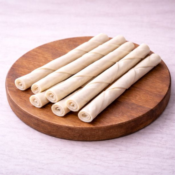 Büffelhaut-Rolle gedreht 5kg