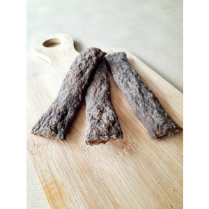 Fleischstreifen - Wildschwein 200g VE (5kg) - Neutrale...